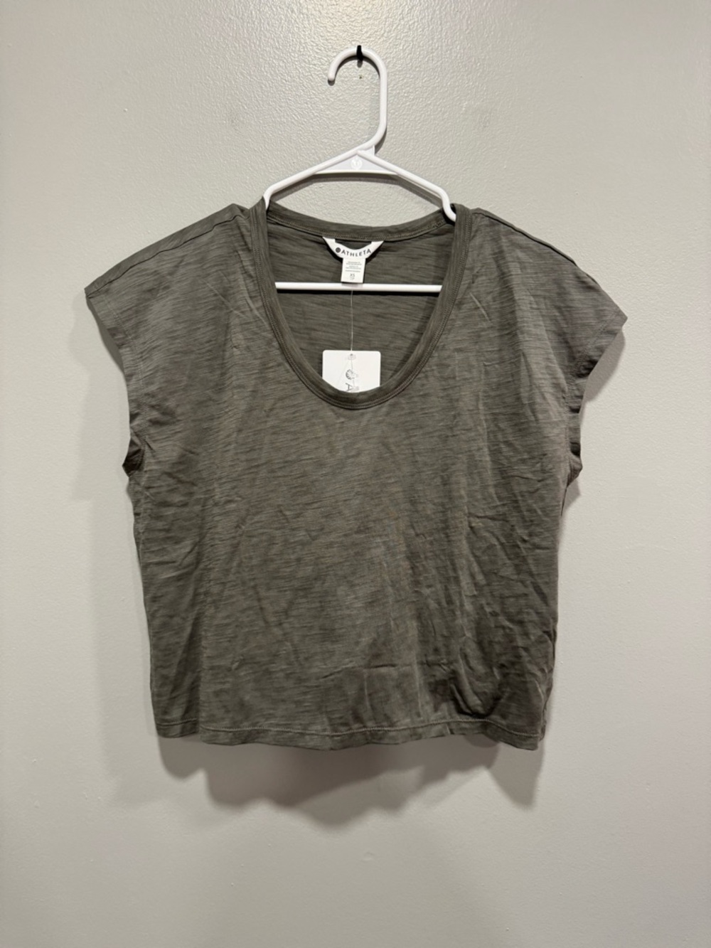 NWT Athleta Classic Slub Tee Size XS
